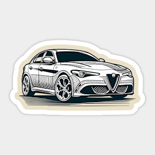 Alfa Romeo Giulia Sticker